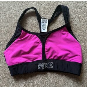 Victoria Secret Pink Ultimate Racerback Sportsbra Size Medium